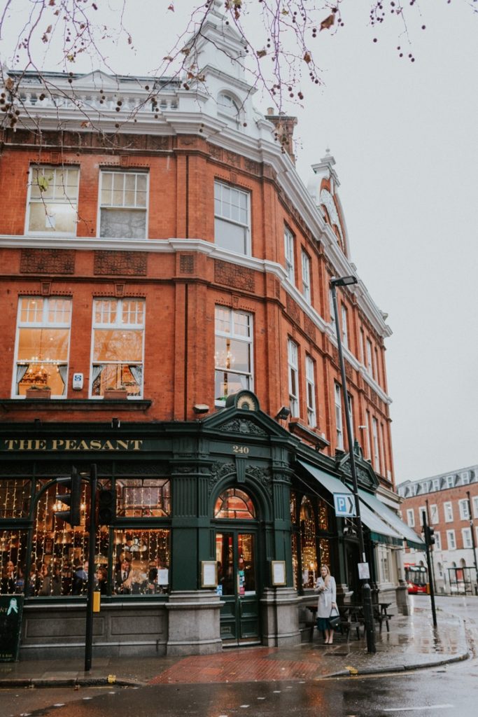 The Peasant, Clerkenwell for a festive winter wedding