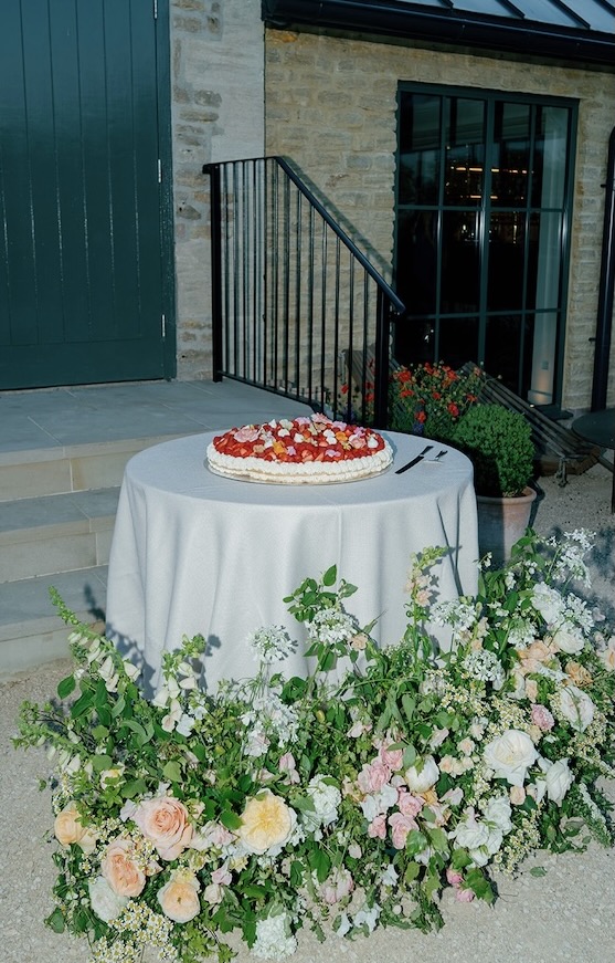 Millefoglie italian wedding cake at Kin House